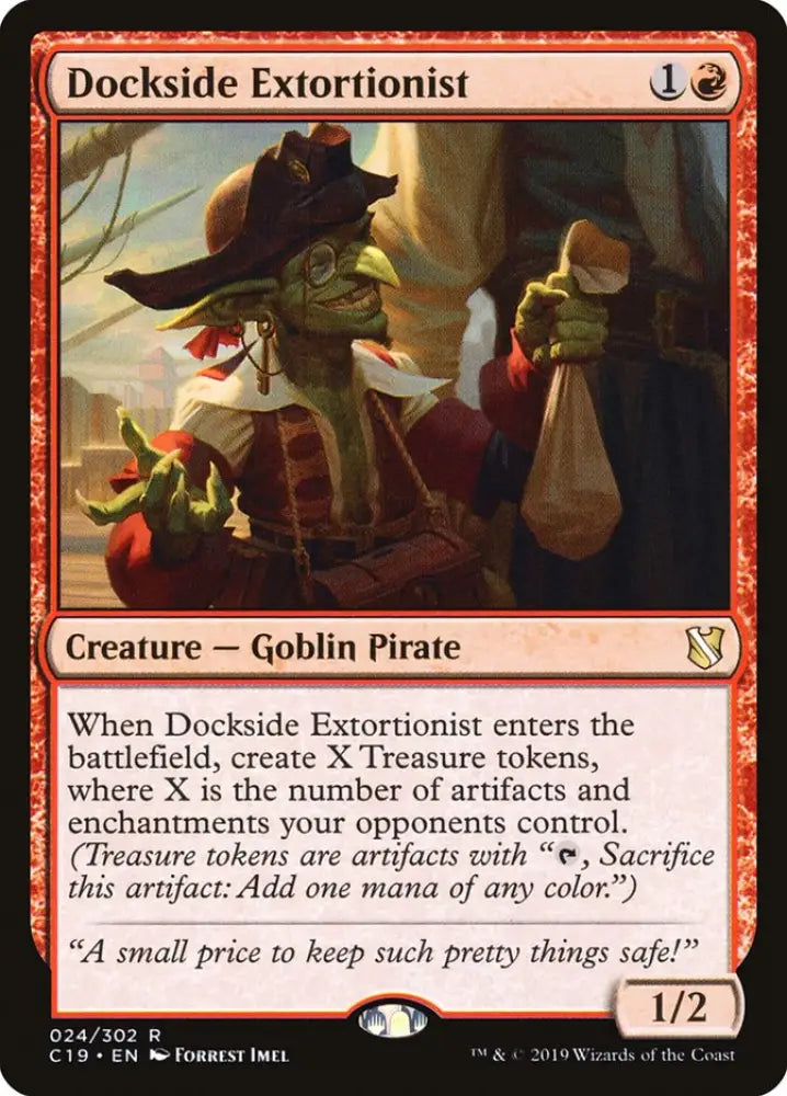 Dockside Extortionist [Commander 2019] - MTG Single