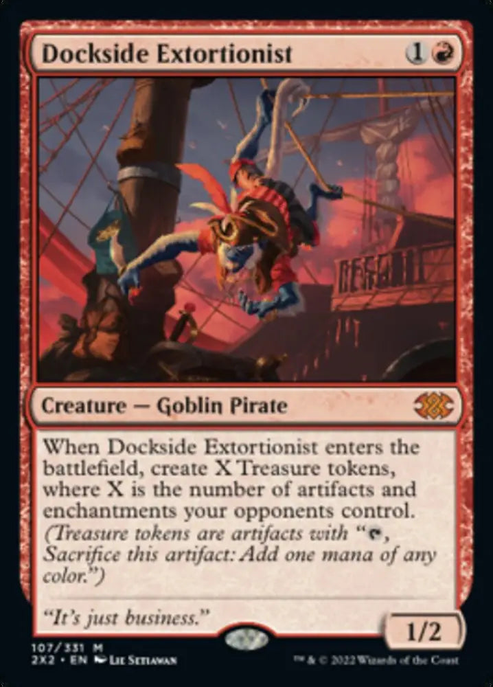Dockside Extortionist [Double Masters 2022] - MTG Single