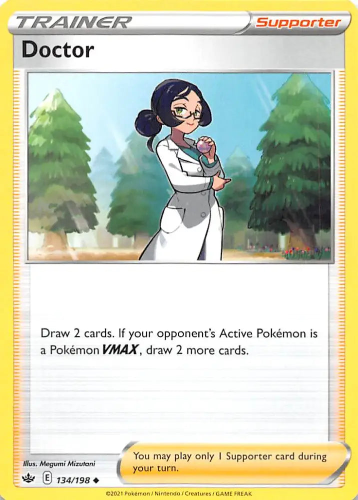 Doctor (134/198) [Sword & Shield: Chilling Reign] - Pokemon Single