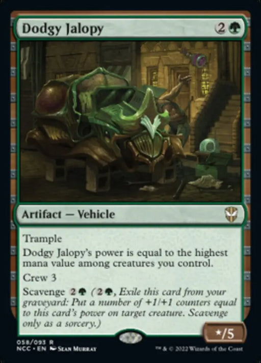 Dodgy Jalopy [Streets of New Capenna Commander] - MTG Single