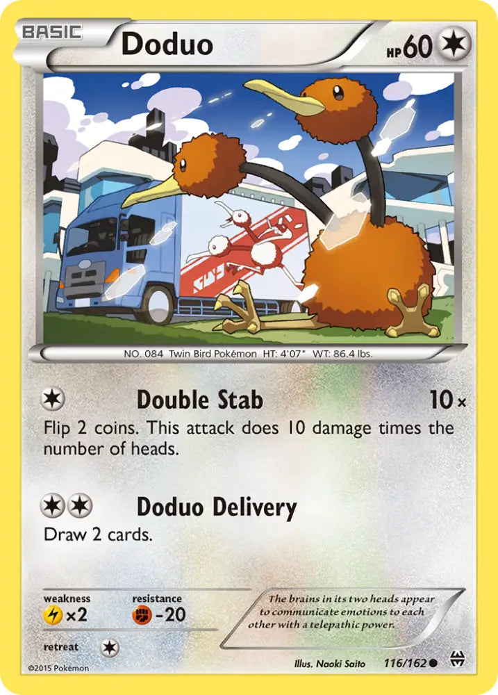 Doduo (116/162) [XY: BREAKthrough] - Pokemon Single