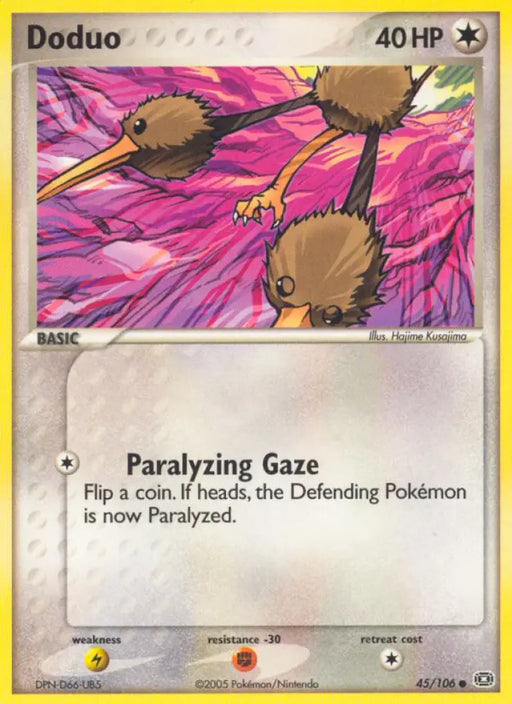 Doduo (45/106) [EX: Emerald] - Pokemon Single
