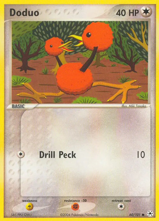 Doduo (60/101) [EX: Hidden Legends] - Pokemon Single
