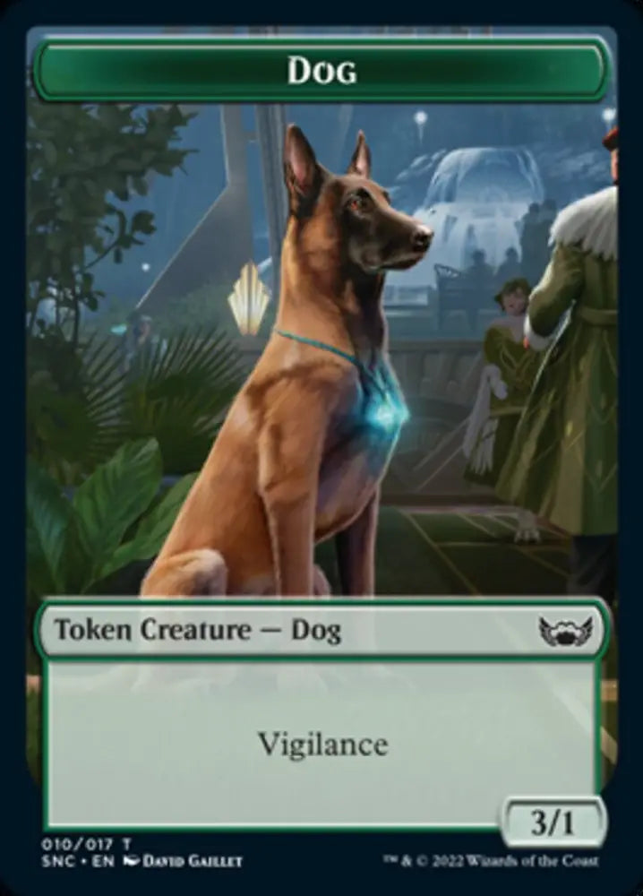 Dog Token [Streets of New Capenna Tokens] - MTG Single