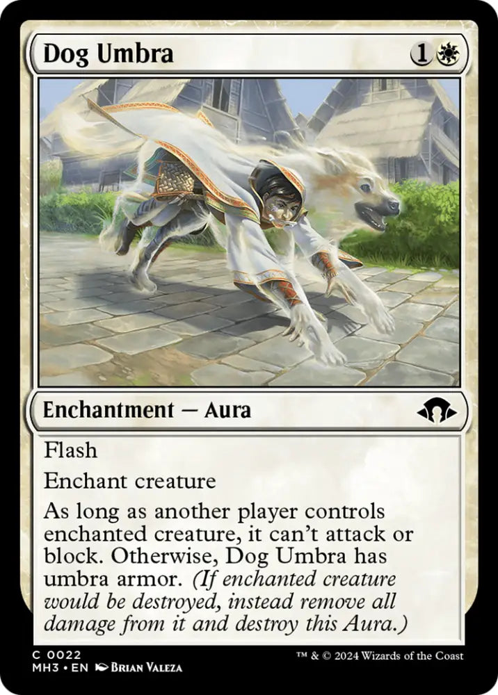 Dog Umbra [Modern Horizons 3] - MTG Single