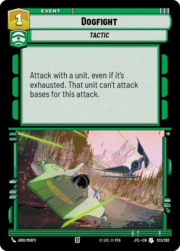 Dogfight (123/257) [Jump to Lightspeed] - Star Wars: Unlimited Single