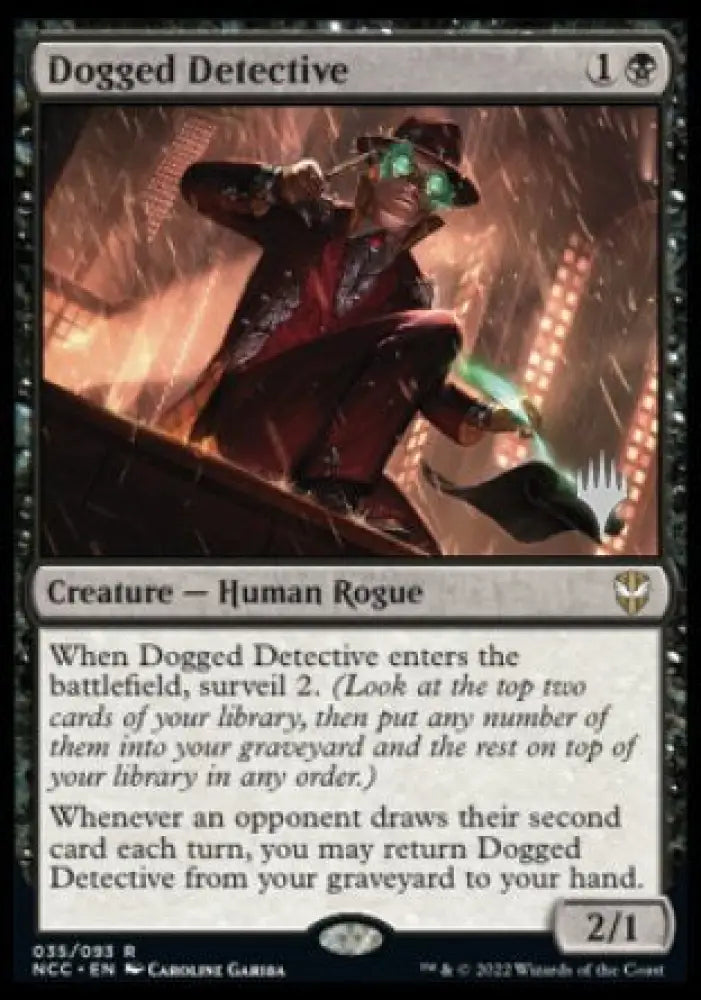 Dogged Detective (Promo Pack) [Streets of New Capenna Commander Promos] - MTG Single