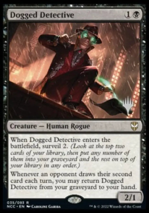 Dogged Detective (Promo Pack) [Streets of New Capenna Commander Promos] - MTG Single