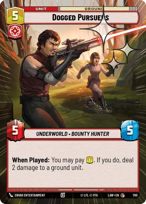 Dogged Pursuers (Hyperspace Foil) (700) [A Lawless Time]