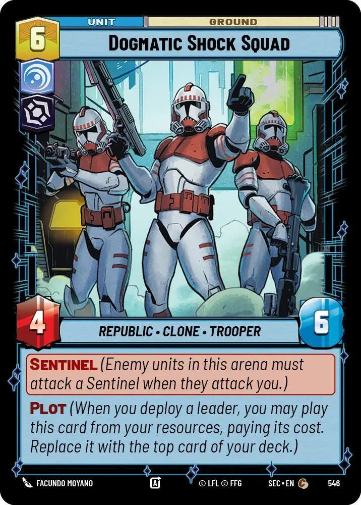 Dogmatic Shock Squad (Foil) (546) [Secrets of Power]