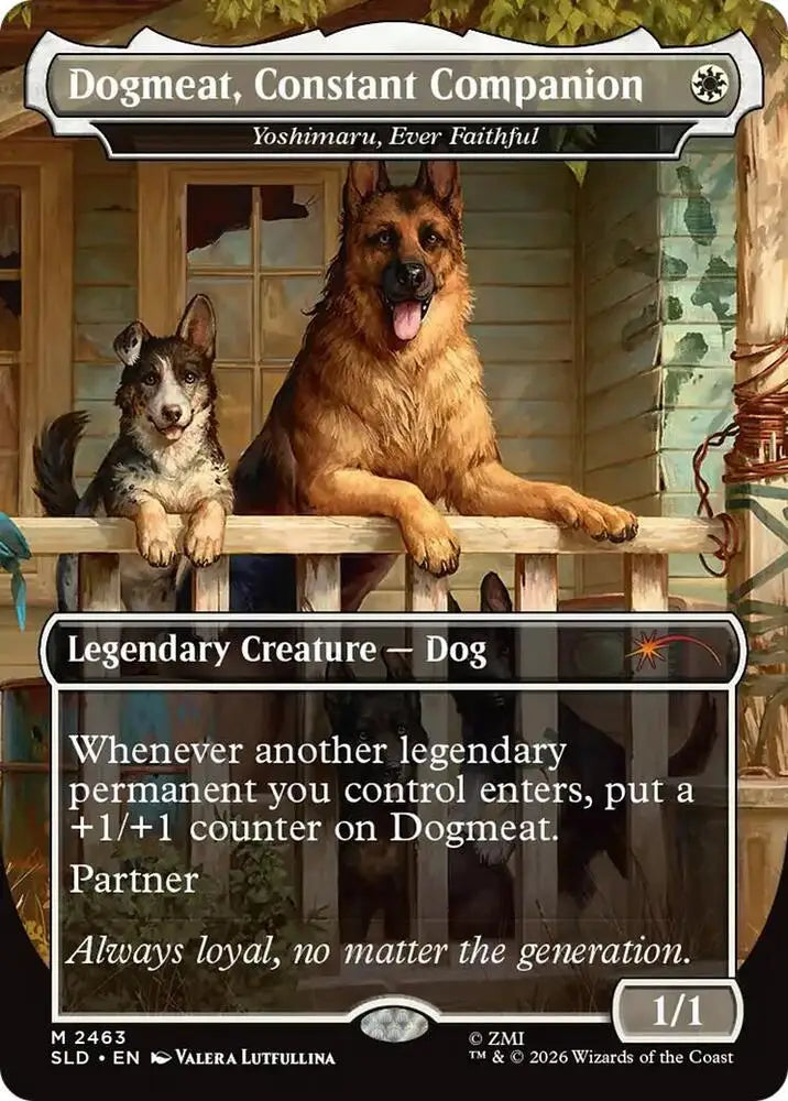 Dogmeat, Constant Companion - Yoshimaru, Ever Faithful (2463) [Secret Lair Drop]