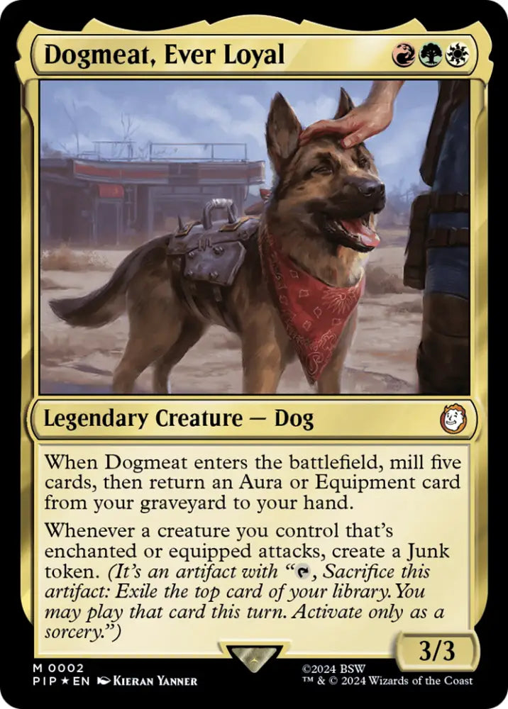 Dogmeat Ever Loyal [Fallout] - MTG Single