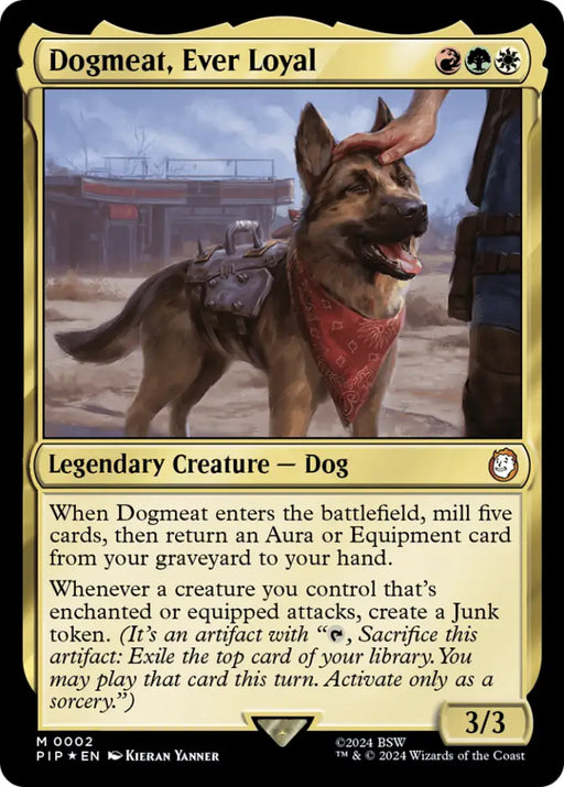 Dogmeat Ever Loyal [Fallout] - MTG Single