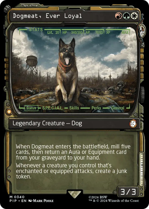 Dogmeat Ever Loyal (Showcase) [Fallout] - MTG Single