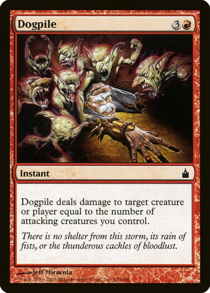 Dogpile [Ravnica: City of Guilds] - MTG Single