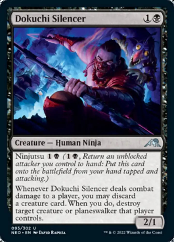 Dokuchi Silencer [Kamigawa: Neon Dynasty] - MTG Single