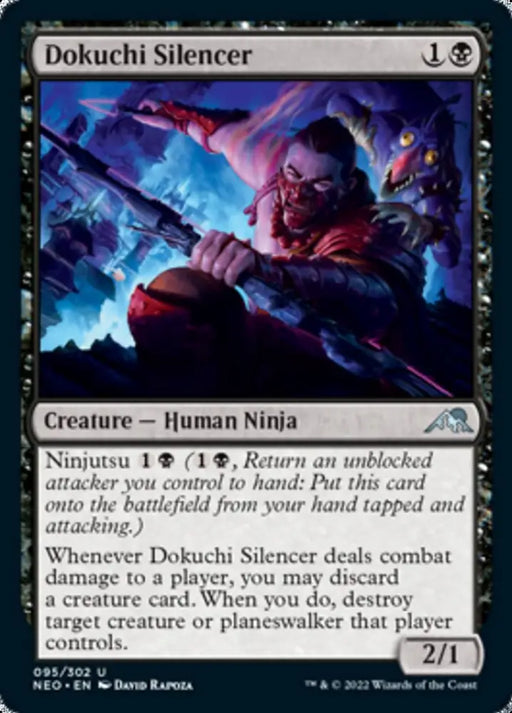 Dokuchi Silencer [Kamigawa: Neon Dynasty] - MTG Single