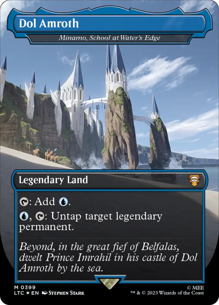 Dol Amroth - Minamo School at Water’s Edge (Surge Foil Realms and Relics) [The Lord of the Rings: Tales of Middle-Earth