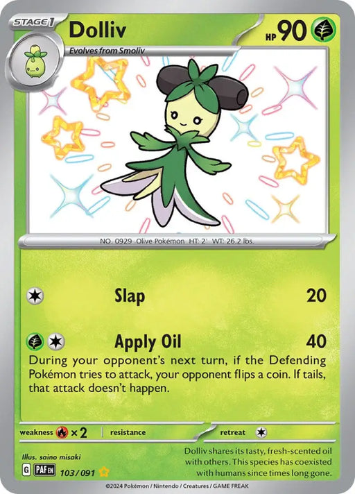 Dolliv (103/091) [Scarlet & Violet: Paldean Fates] - Pokemon Single