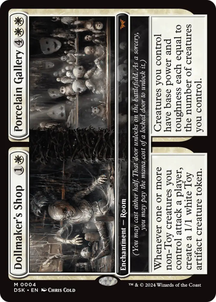 Dollmaker’s Shop // Porcelain Gallery [Duskmourn: House of Horror] - MTG Single