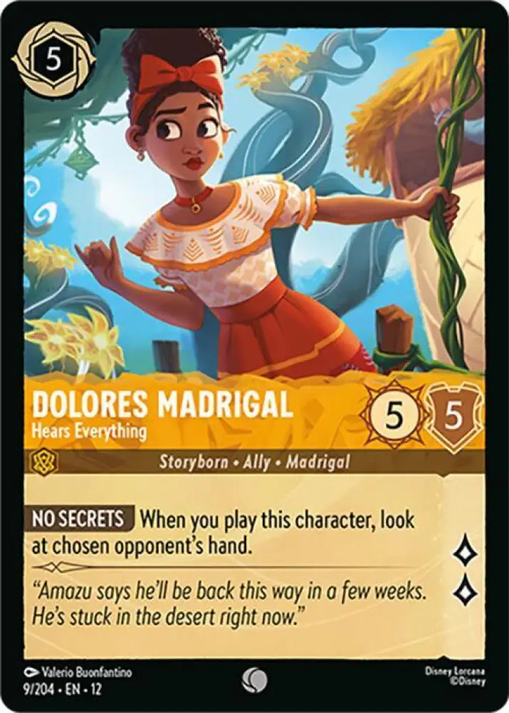 Dolores Madrigal - Hears Everything (9/204) [Wilds Unknown]