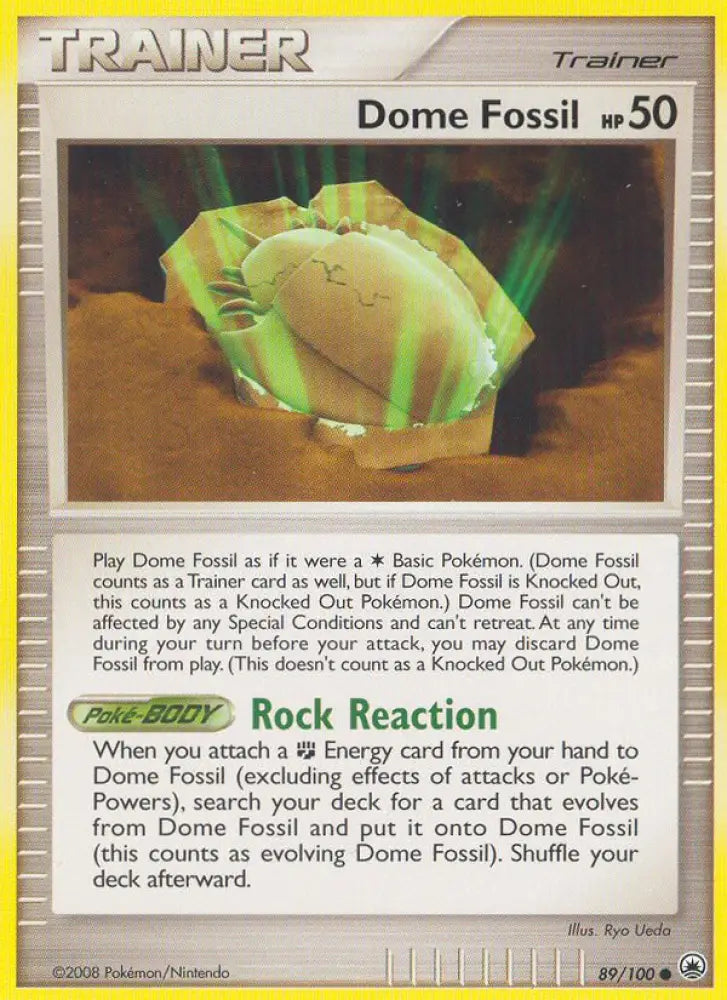 Dome Fossil (89/100) [Diamond & Pearl: Majestic Dawn] - Pokemon Single