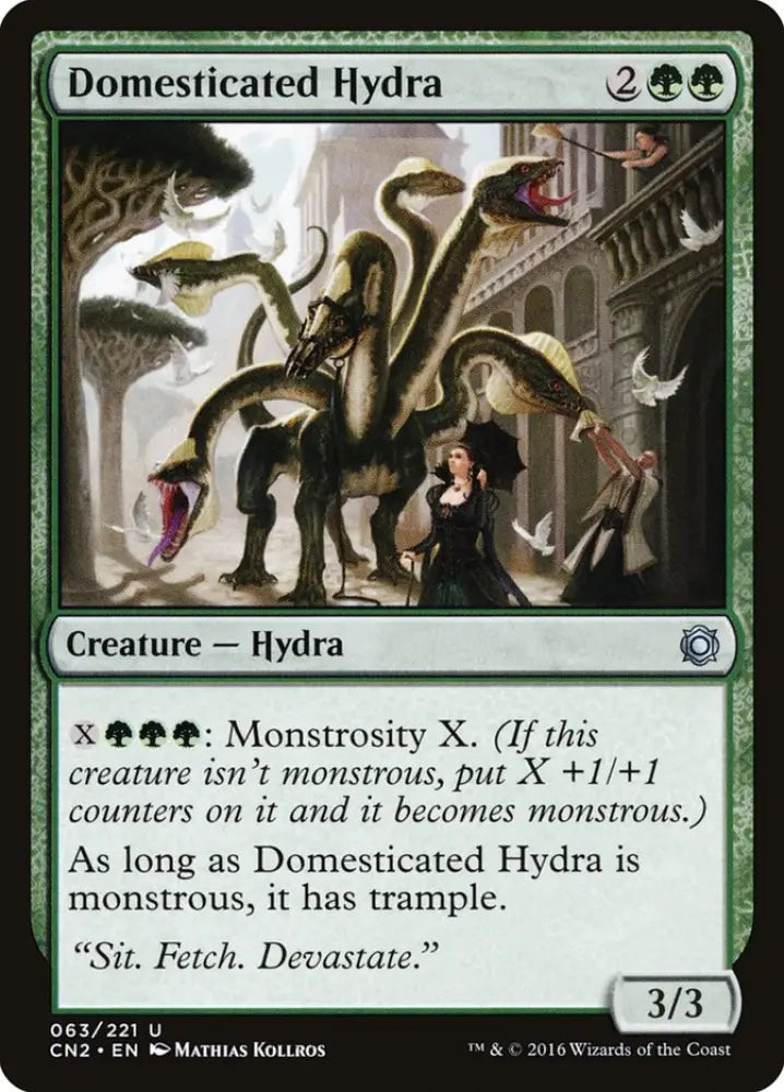 Domesticated Hydra [Conspiracy: Take the Crown] - MTG Single