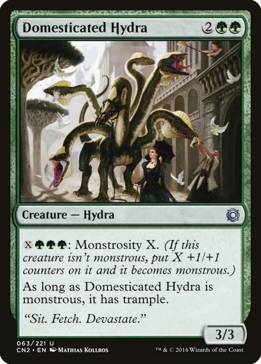 Domesticated Hydra [Conspiracy: Take the Crown] - MTG Single