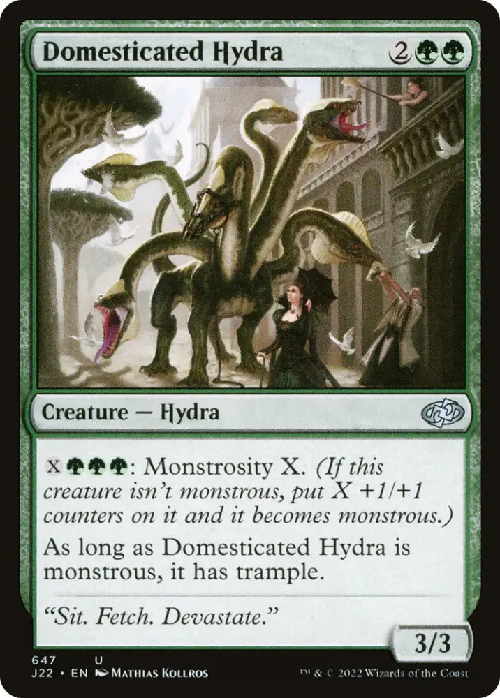 Domesticated Hydra [Jumpstart 2022] - MTG Single