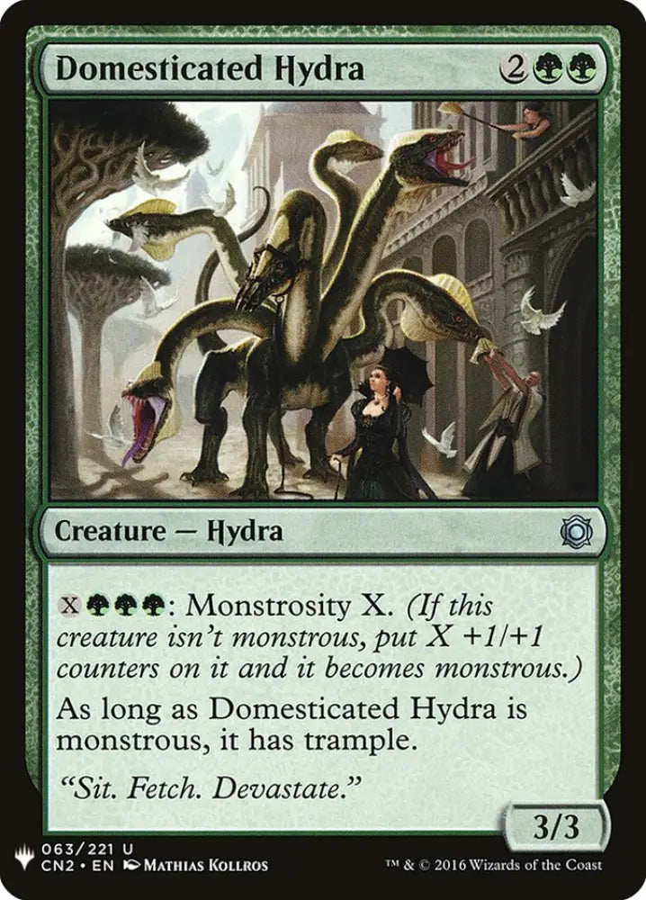 Domesticated Hydra [Mystery Booster] - MTG Single