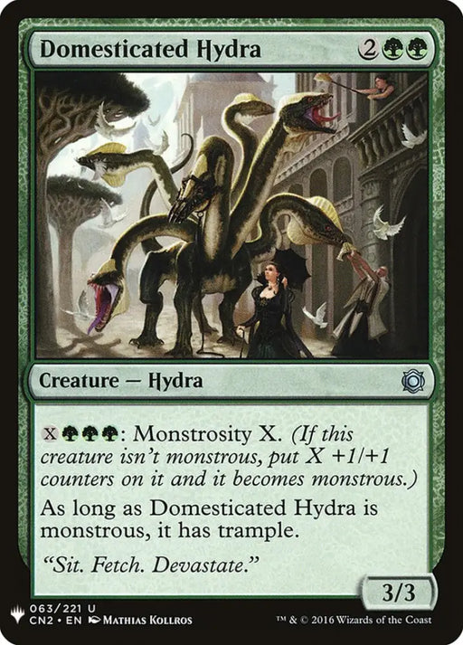 Domesticated Hydra [Mystery Booster] - MTG Single