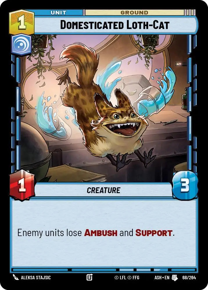 Domesticated Loth-Cat (68/264) [Ashes of the Empire]