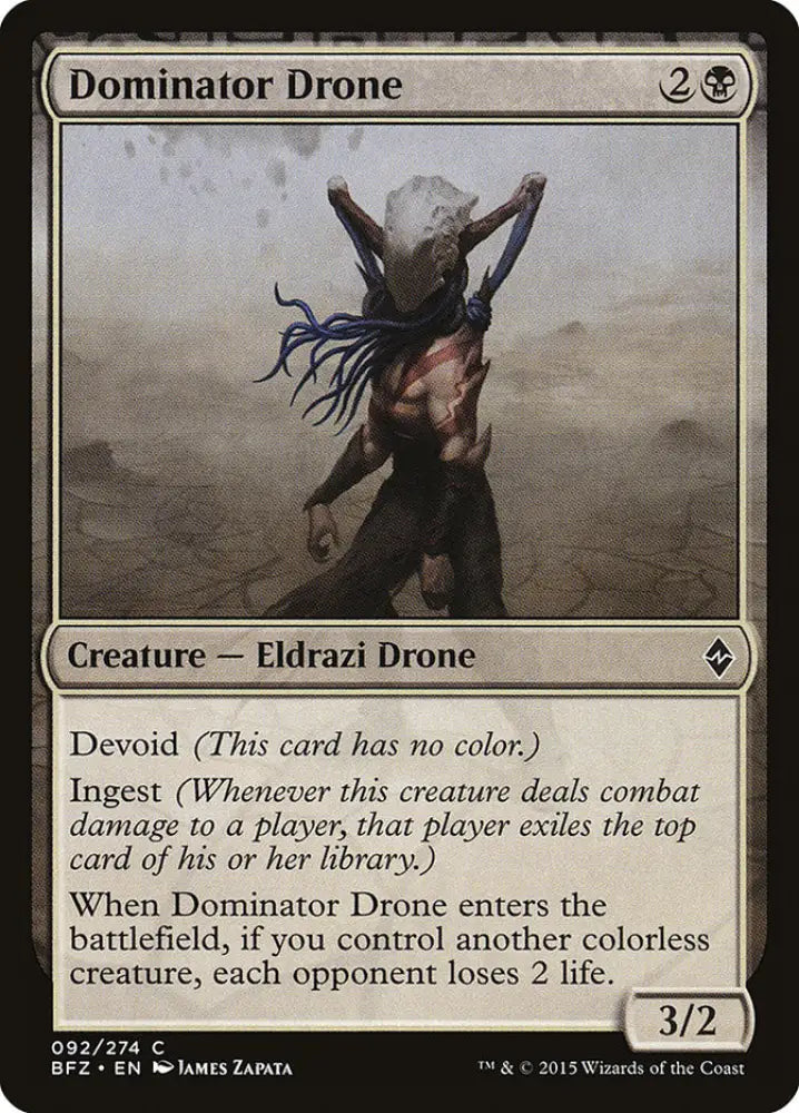 Dominator Drone [Battle for Zendikar] - MTG Single