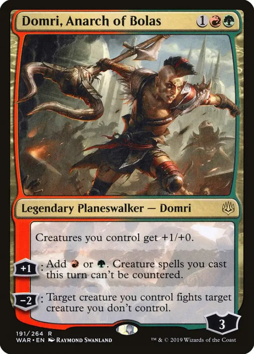 Domri Anarch of Bolas [War of the Spark] - MTG Single