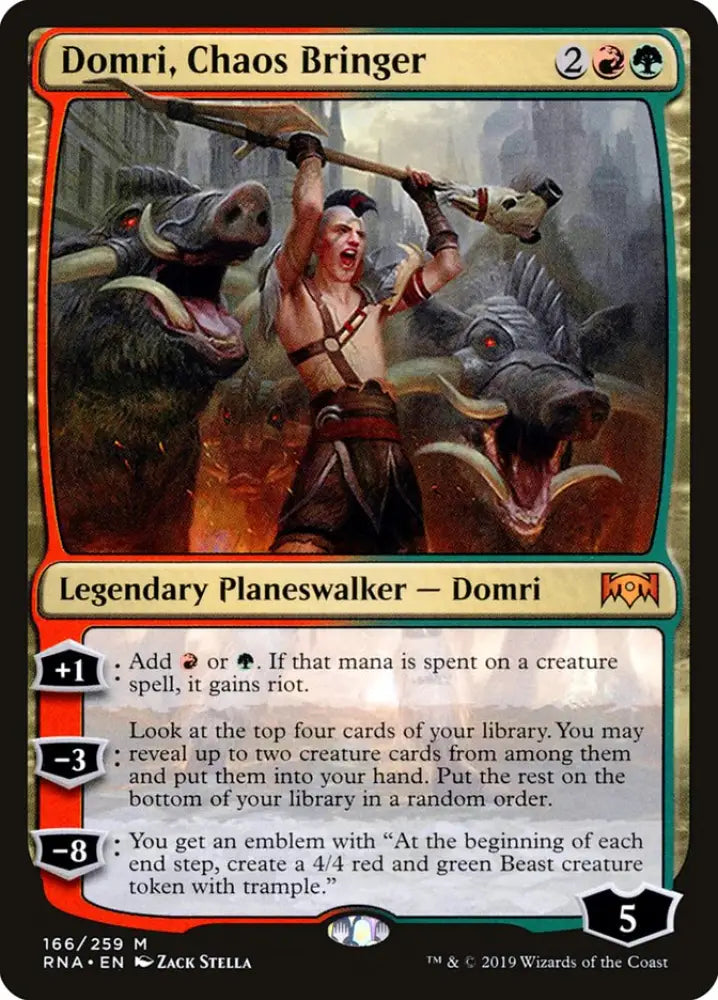 Domri Chaos Bringer [Ravnica Allegiance] - MTG Single