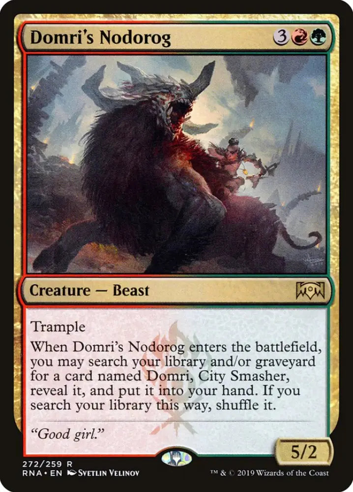 Domri’s Nodorog [Ravnica Allegiance] - MTG Single