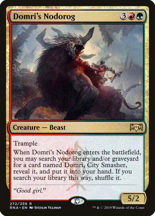 Domri’s Nodorog [Ravnica Allegiance] - MTG Single