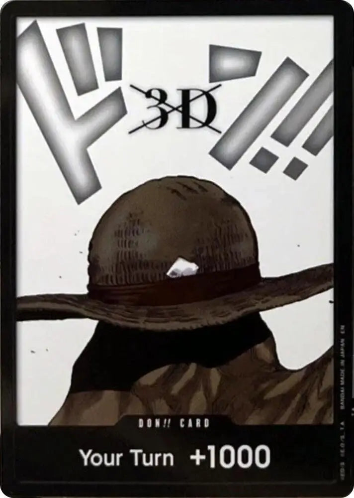 DON!! Card (3D) (Double Pack Set Vol. 8) [Legacy of the Master]