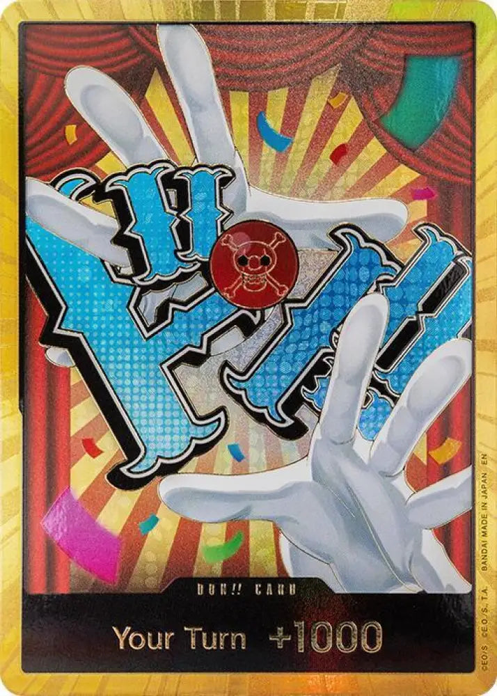 DON!! Card (Buggy) (Gold) [Premium Booster -The Best- Vol. 2]