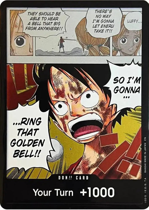 DON!! Card (Luffy) [Adventure on Kami’s Island] - One Piece Card Game Single