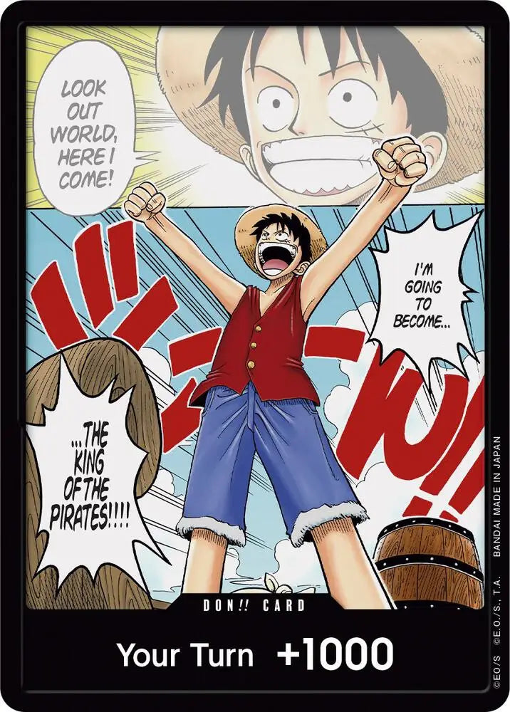 DON!! Card (Manga) (Alternate Art) [Romance Dawn]