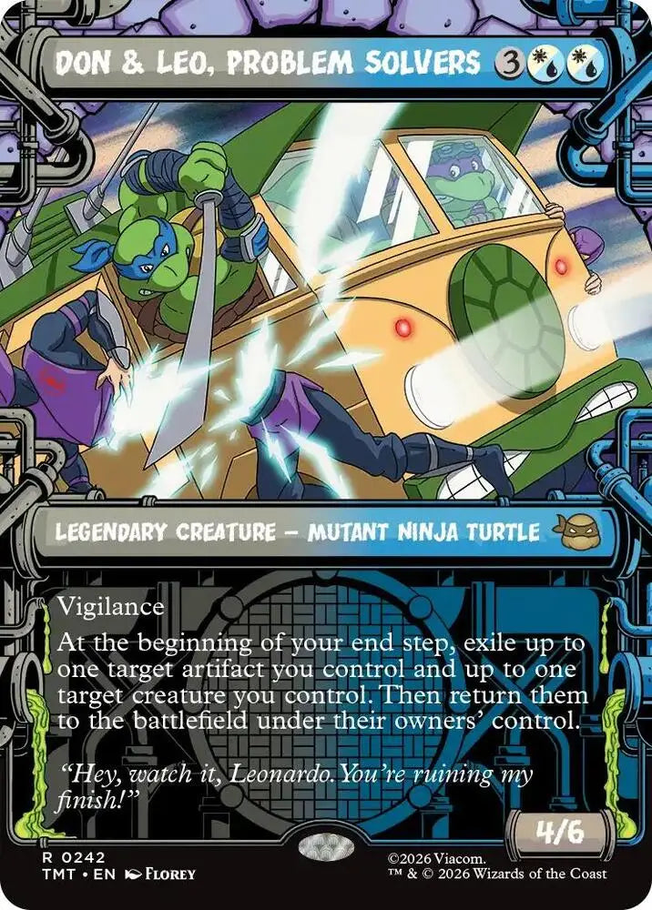 Don & Leo, Problem Solvers (Showcase) (242) [Teenage Mutant Ninja Turtles]