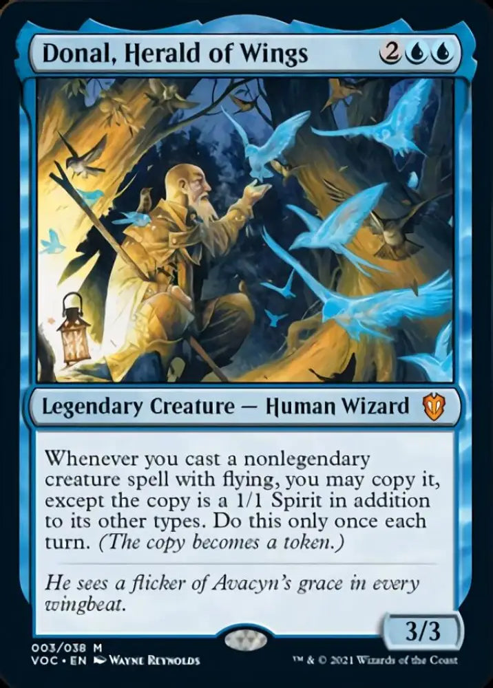 Donal Herald of Wings [Innistrad: Crimson Vow Commander] - MTG Single