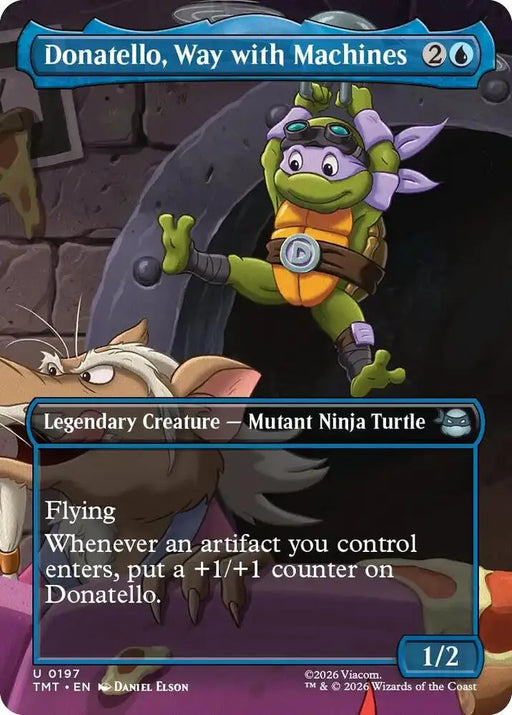 Donatello, Way with Machines (Borderless) (197) [Teenage Mutant Ninja Turtles]