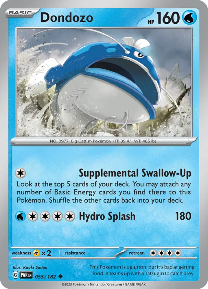 Dondozo (055/182) [Scarlet & Violet: Paradox Rift] - Pokemon Single