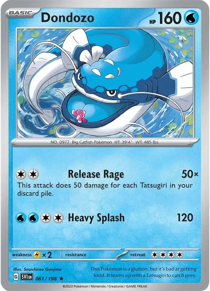 Dondozo (061/198) [Scarlet & Violet: Base Set] - Pokemon Single