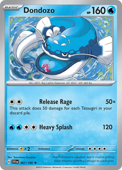 Dondozo (061/198) (Theme Deck Exclusive) [Scarlet & Violet: Base Set] - Pokemon Single