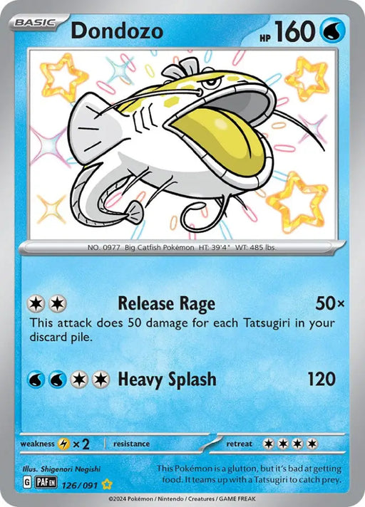 Dondozo (126/091) [Scarlet & Violet: Paldean Fates] - Pokemon Single