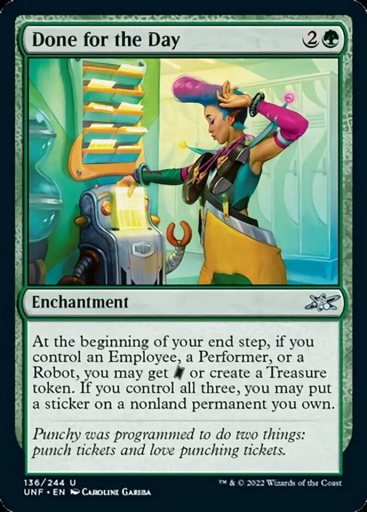 Done for the Day [Unfinity] - MTG Single