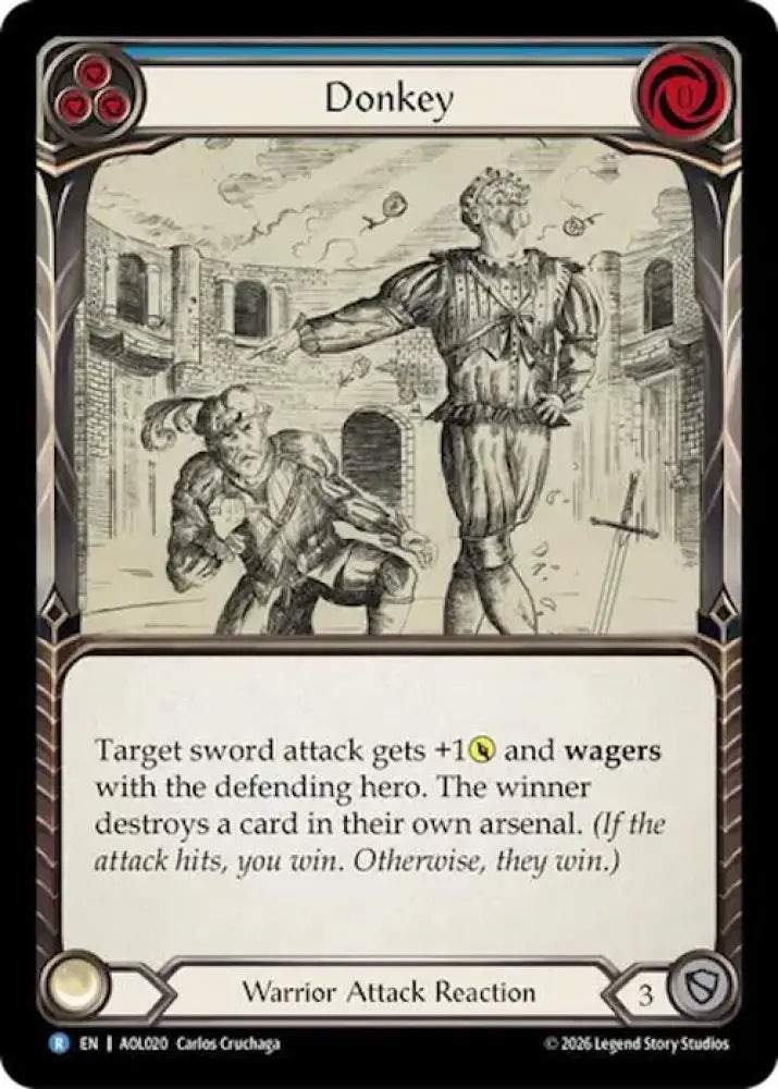 Donkey (Blue) (AOL020) [Armory Deck: Olympia]